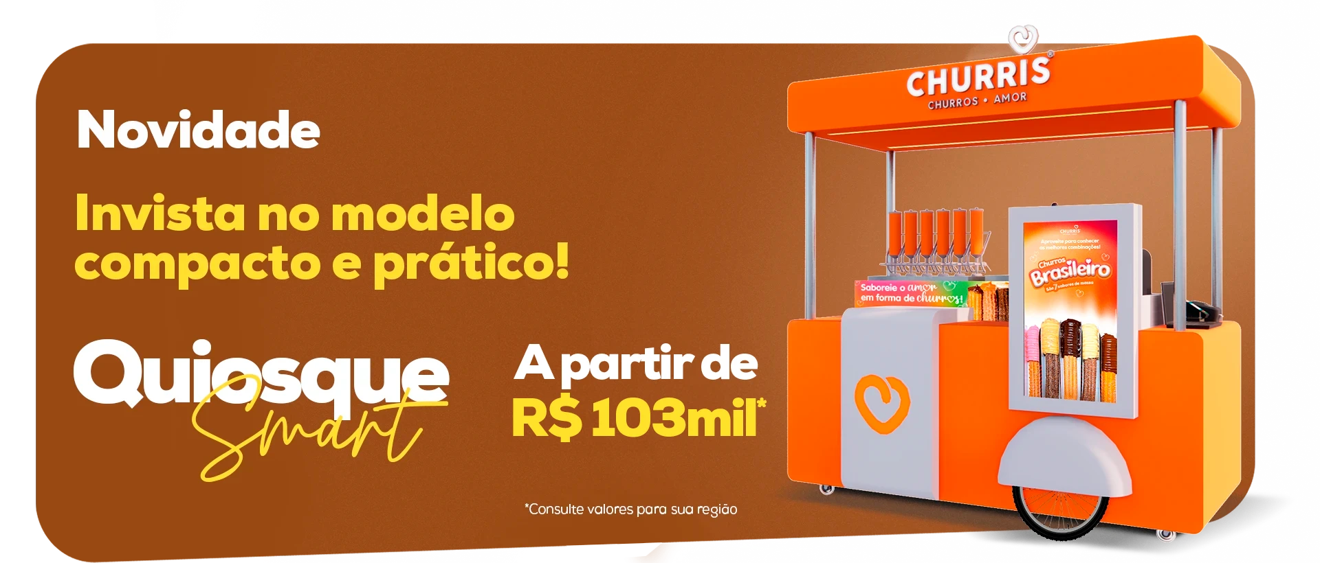 Churris | Produto da Churris | Churros | Amor | Franquia | Franchise