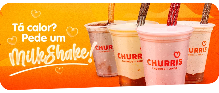 MilkShake | Produto da Churris | Churros | Amor | Franquia | Franchise
